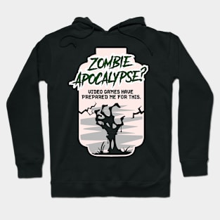 Funny Zombie Shirts nerd geek joke gift Hoodie